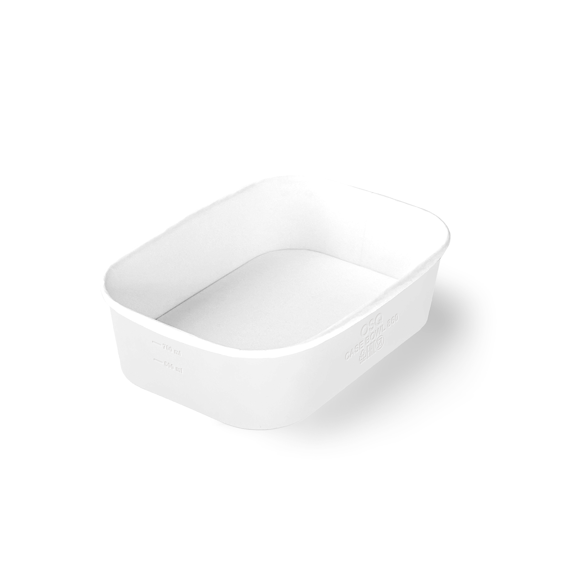Контейнер OSQ CASE BOWL 660 WHITE EDITION