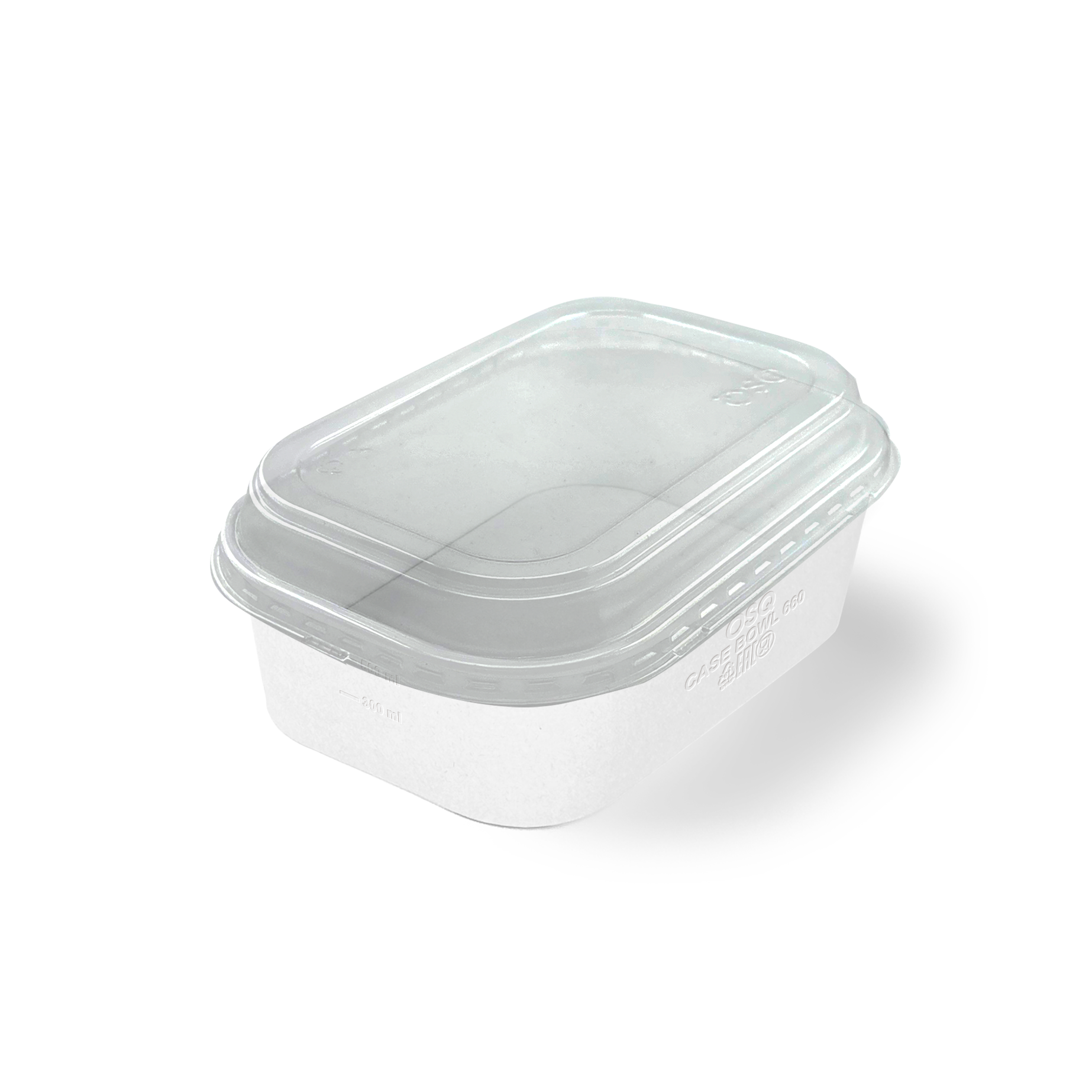 Контейнер OSQ CASE BOWL 660 WHITE EDITION