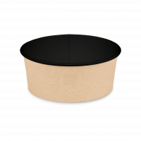 Контейнер круглый OSQ ROUND BOWL 750 BLACK WOOD