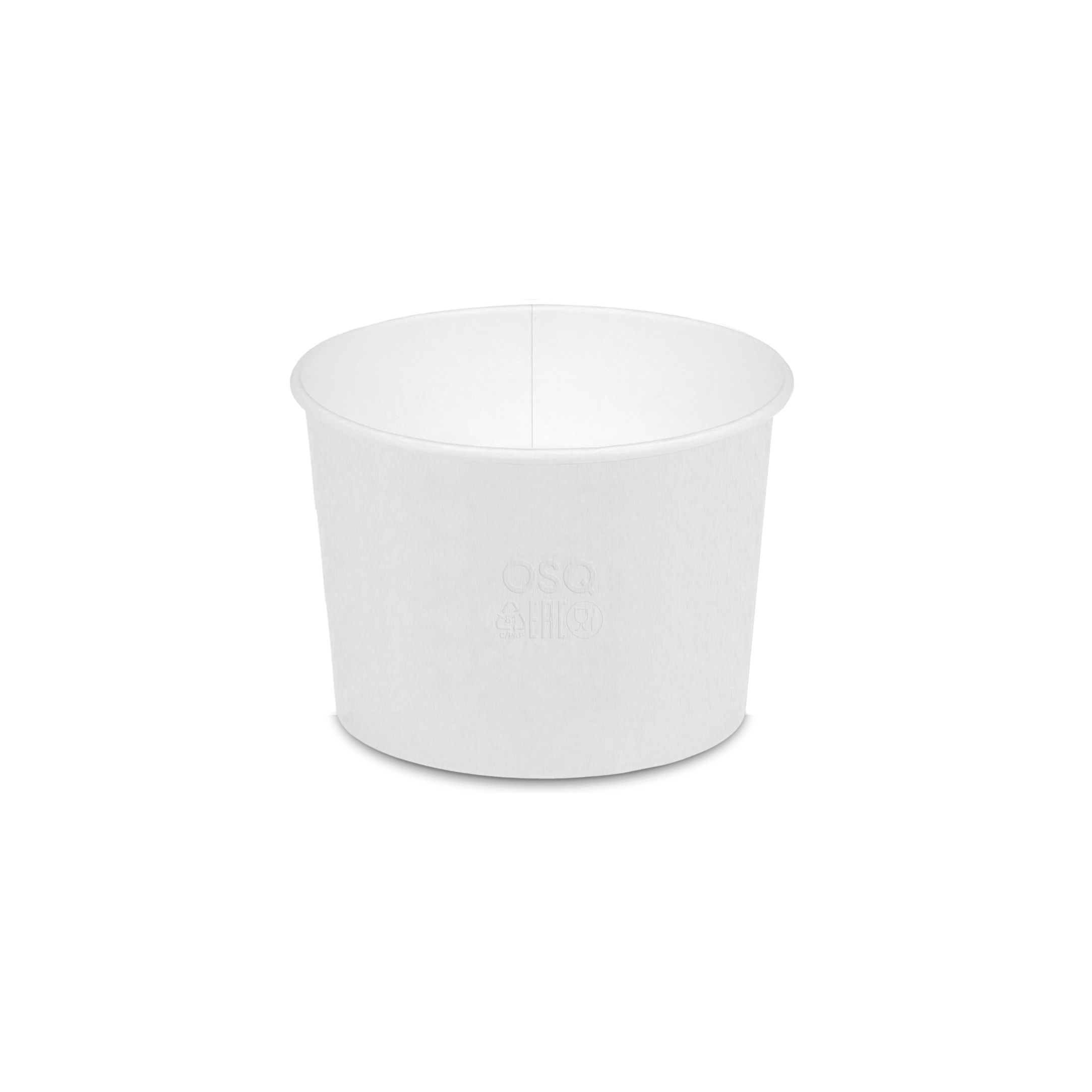 Контейнер круглый OSQ ROUND BOWL 300 WHITE EDITION
