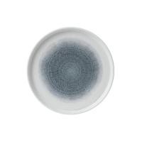Тарелка мелкая CHEFS Walled d21см h2см, с прямым бортом, цвет Raku Topaz Blue, Studio Prints RKTBWP2