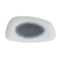 Блюдо сервировочное CHEFS GEO 35х18,5см, без борта, цвет Raku Topaz Blue, Studio Prints RKTBGE351