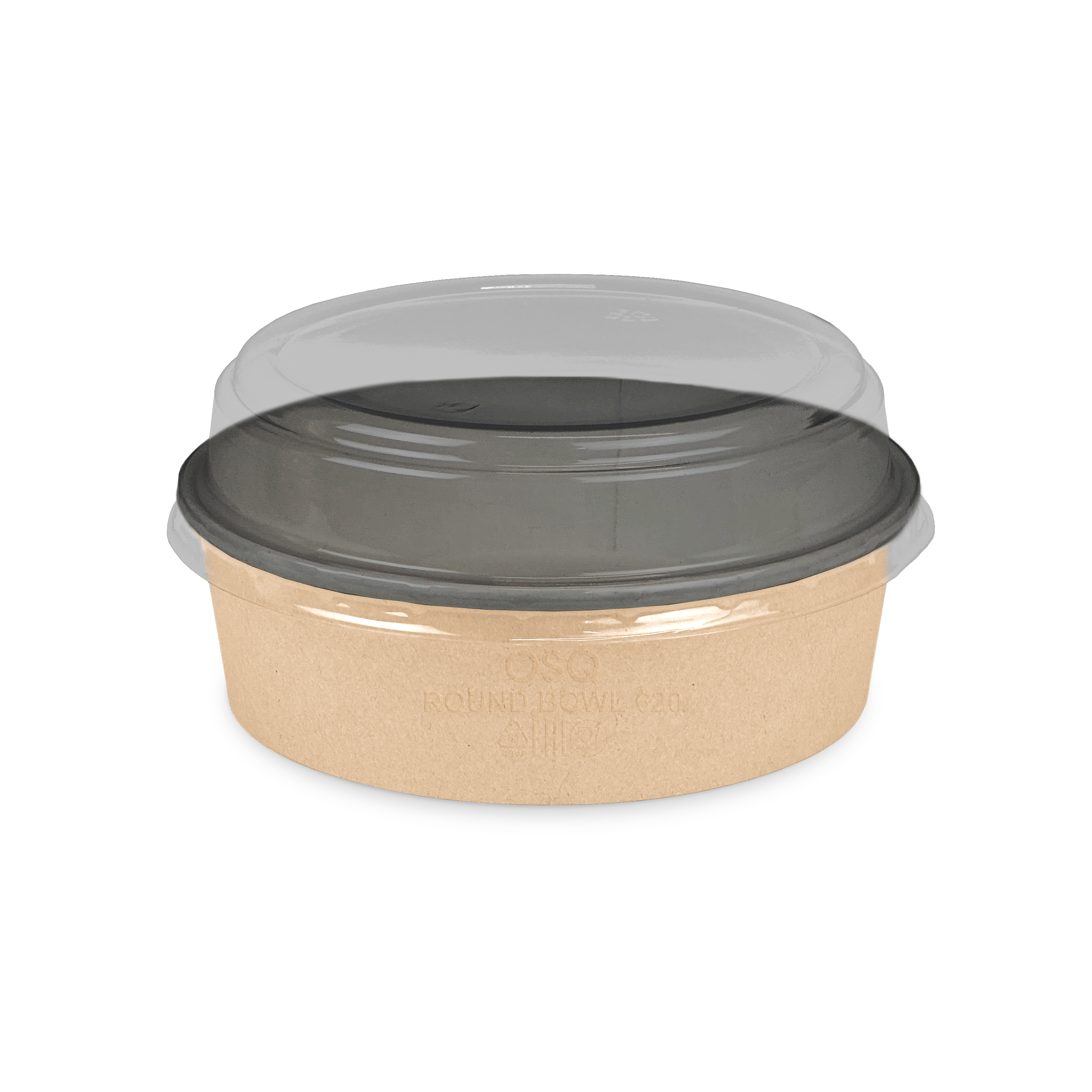 Контейнер круглый OSQ ROUND BOWL 620 BLACK WOOD
