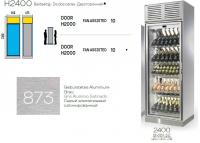 ШКАФ ВИННЫЙ ВЕНТ. ENOFRIGO ENOGALAX H2400 ДВУХСТОРОННИЙ GB6C1U СЕРЫЙ 873