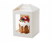 Упаковка для куличей OSQ JUMPL M WHITE EDITION