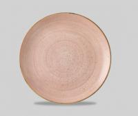Тарелка мелкая 28,8см, без борта, Stonecast, цвет Terracotta SRTEEV111