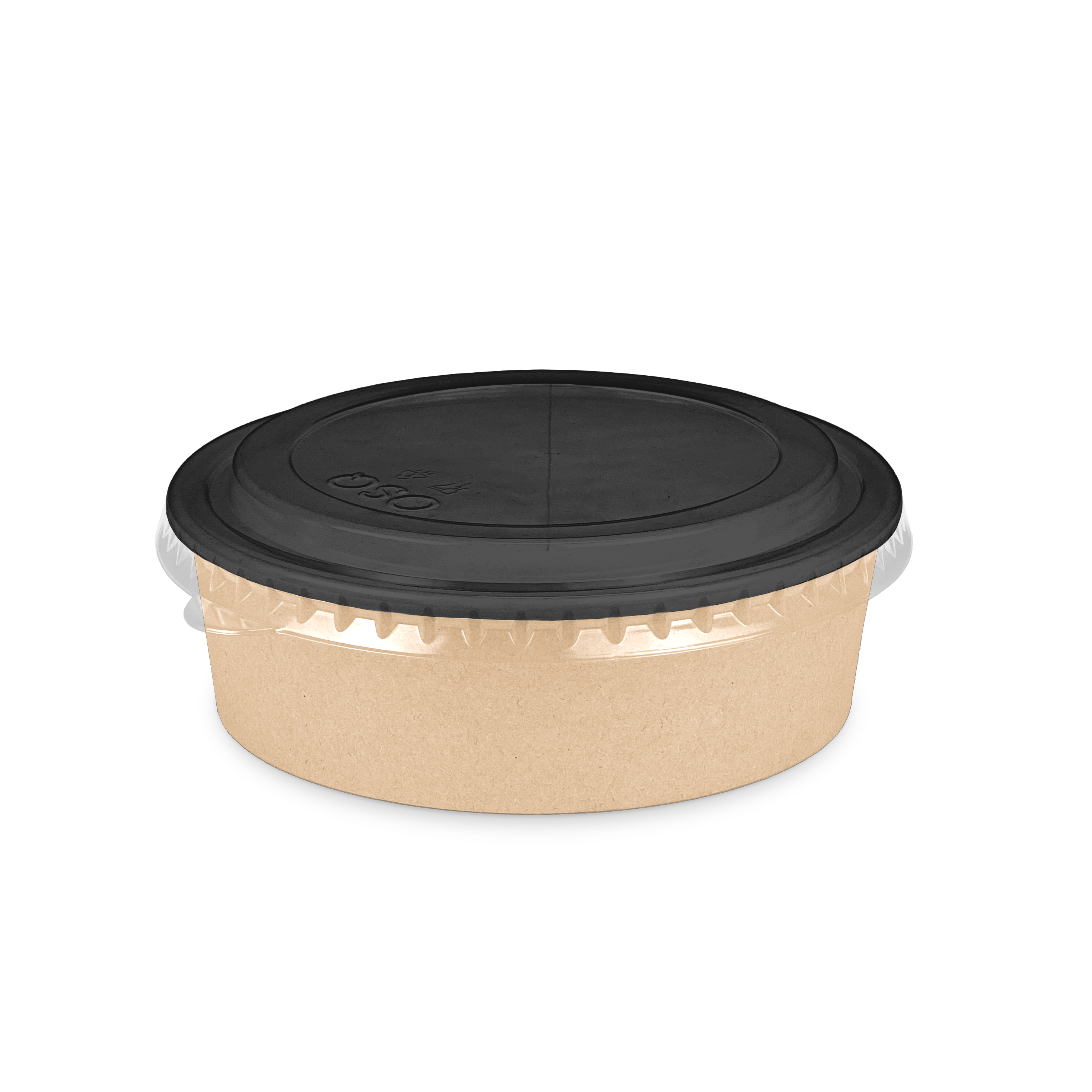 Контейнер круглый OSQ ROUND BOWL 620 BLACK WOOD