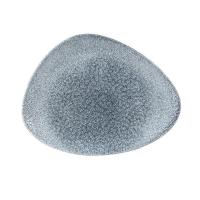 Блюдо треугольное CHEFS 26х20см, без борта, цвет Raku Topaz Blue, Studio Prints RKTBTC261