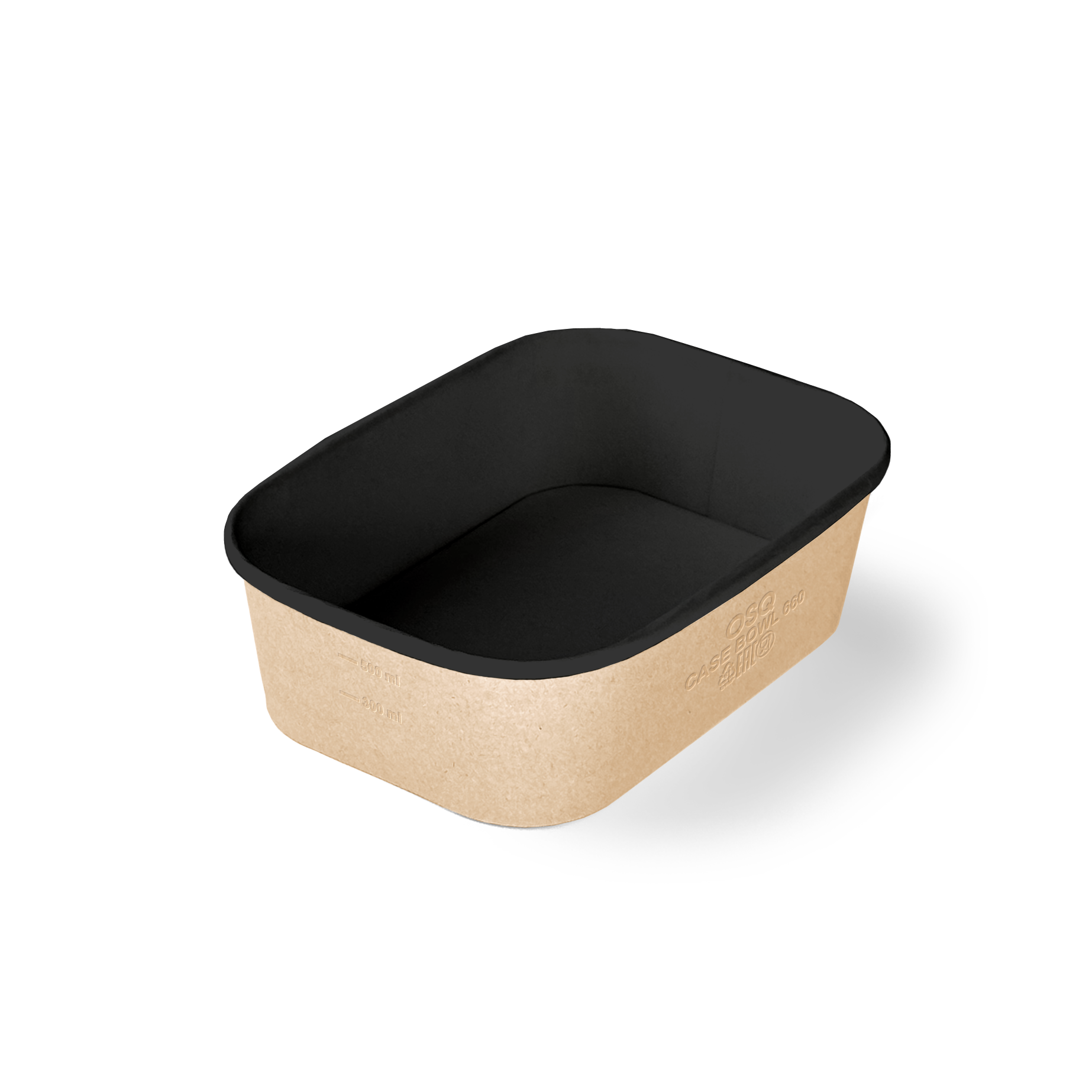 Контейнер OSQ CASE BOWL 660 BLACK WOOD