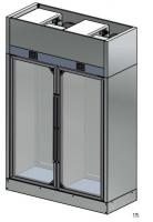 ШКАФ ВИННЫЙ ENOFRIGO WINE LIBRARY 20 WALL 2P H2200 VT ЧЕРНЫЙ + ПОЛКИ R