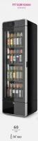 ШКАФ ВИННЫЙ СТАТ. ENOFRIGO IAM FIT SLIM H2000 MULTIZONA ЧЕРНЫЙ+4 GA89330003+4 КРЕПЛЕНИЯ M28909N003
