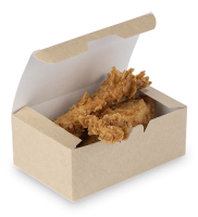 Упаковка для наггетсов, снеков и картофеля фри OSQ FAST FOOD BOX S