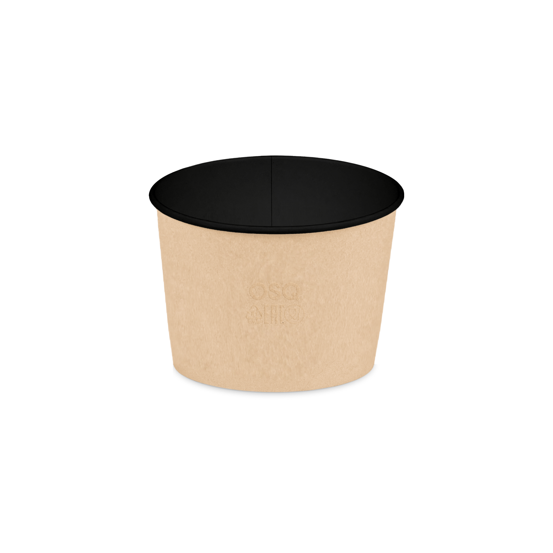 Контейнер круглый OSQ ROUND BOWL 300 BLACK WOOD